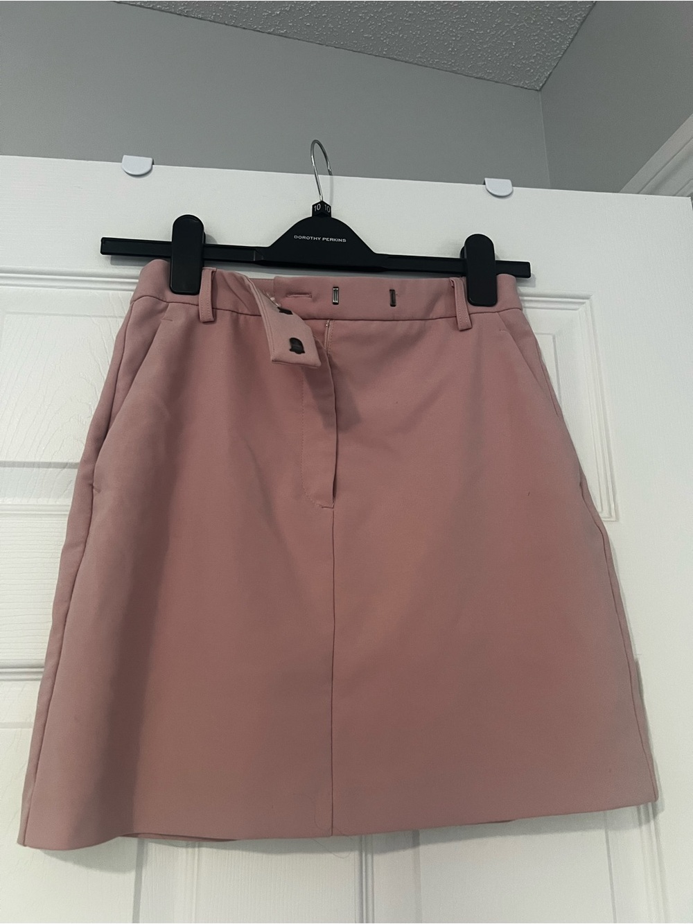 Dusty Pink A-Line Mini Skirt size XS